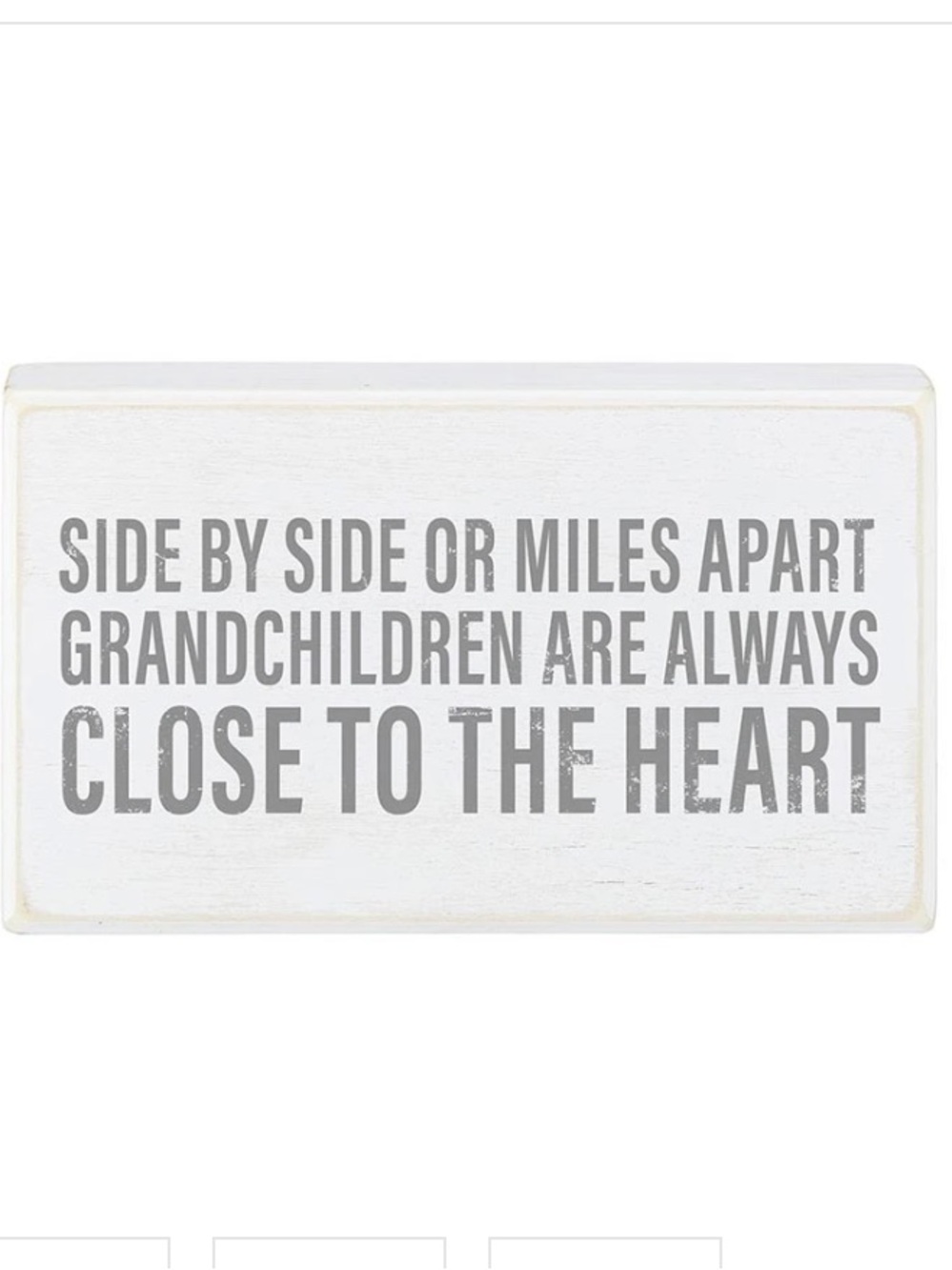 "Grandparents” Wood Sign